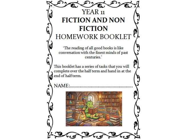 Year 11 Homework Booklet