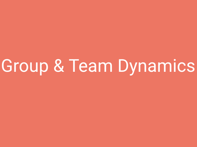 A-Level PE (OCR): Group & Team Dynamics Powerpoint