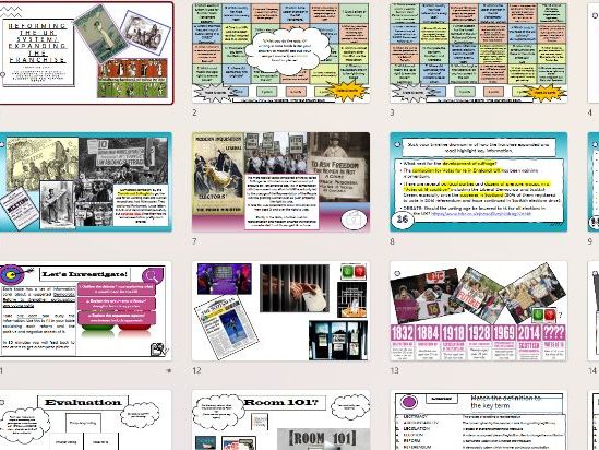 Extending Franchise and debates on Democratic Reform UK