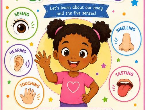 Grade 1 Science: My Body & Senses | Five Senses, Body Parts & Investigation | 15-Page Printable Work