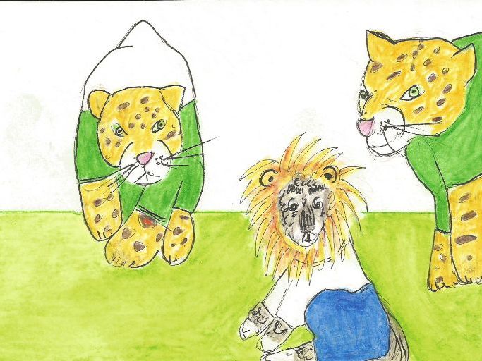 The World Cup :Dog United play Mexico's Jaguars