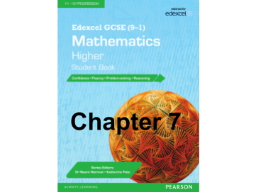 Chapter 7 Area Lesson PowerPoint Bundle Pearson Textbook Edexcel Higher GCSE