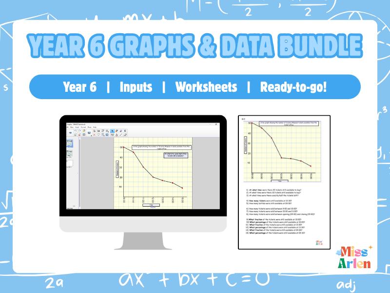 Year 6 Graphs and Data – 3 Lessons