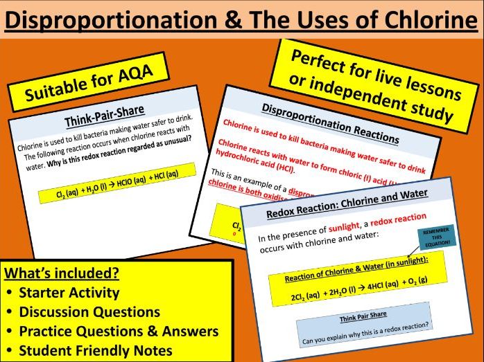Uses of Chlorine (AQA)