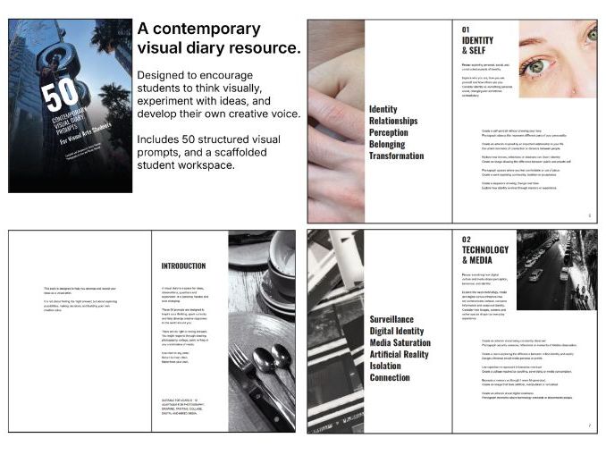 50 Contemporary Visual Diary Prompts