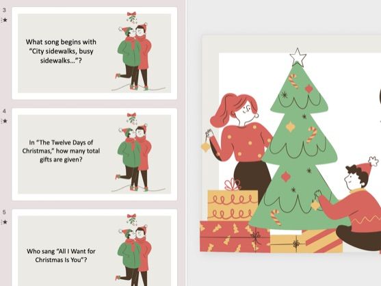 Christmas Quiz - 4 Rounds