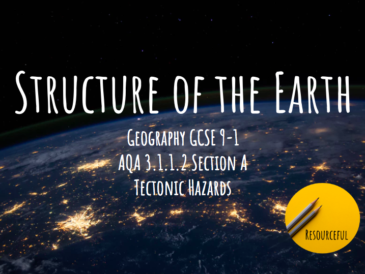 Structure of the Earth AQA Geography