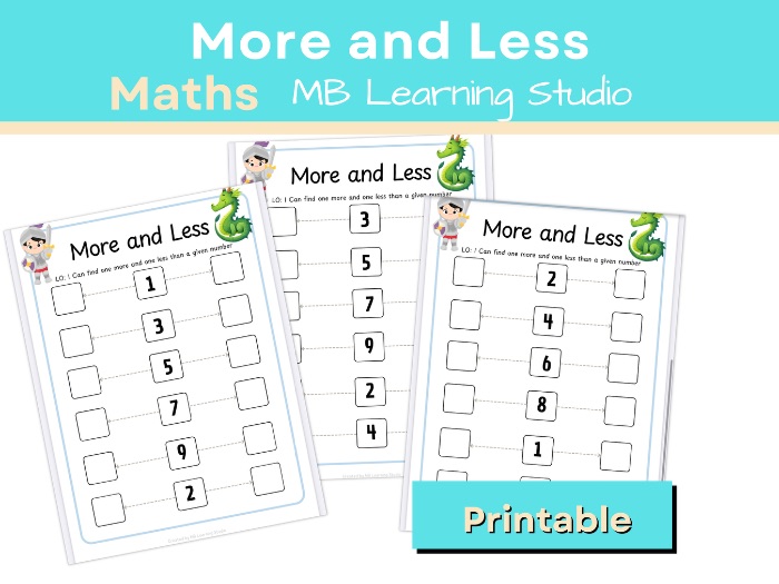 Knight and Dragon More and Less