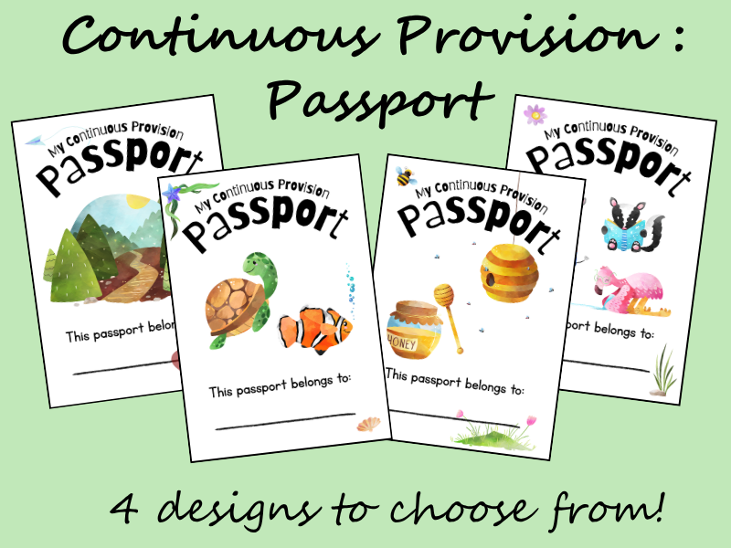 Continuous Provision - Challenge Passport