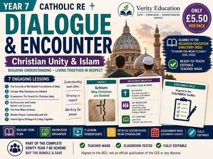 Yr 7 RE: Dialogue and Encounter (Christian Unity & Islam)