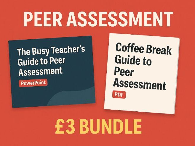Busy Teacher's Guide to Peer Assessment