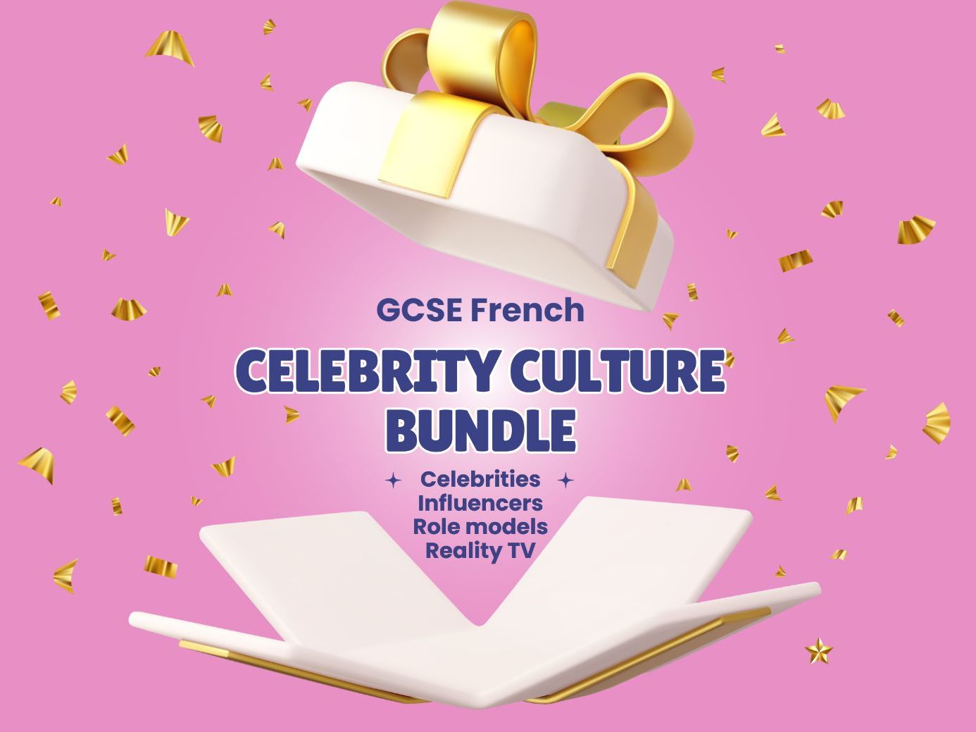 Celebrity culture bundle – French GCSE