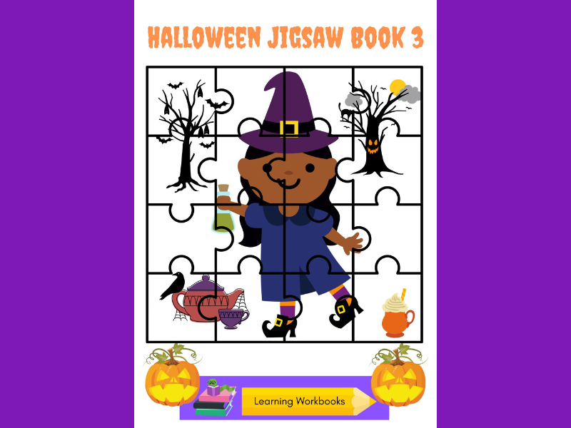 Halloween Jigsaw Book 3