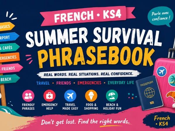 French Survival manual (Key Stage 4 / Upper Middle School)