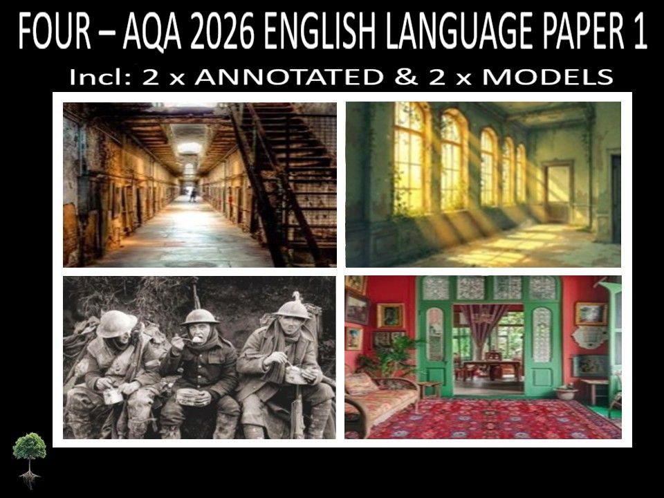 FOUR - AQA PAPER 1 | 2026 FULL MOCKS | ANNOTATED | MODELS
