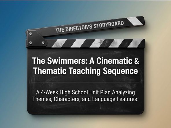 The Swimmers Film Study Unit | Senior English Media Analysis | Refugee Stories