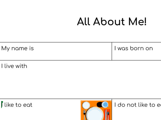 All about me!