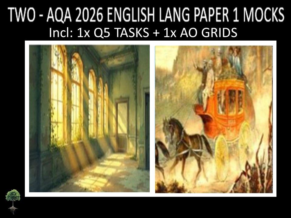 TWO - AQA PAPER 1 | 2026 FULL MOCKS | Q5 TASKS | AO GRIDS