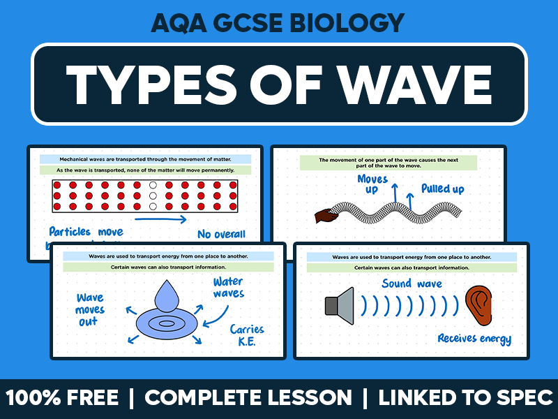 GCSE AQA Physics Complete Lesson - Types of Wave