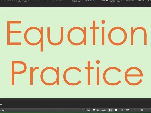 CCEA GCSE Physics Unit 2 equation retrieval revision task