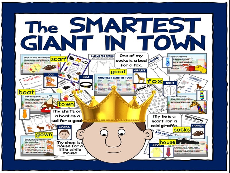 THE SMARTEST GIANT IN TOWN Teaching Resources THE SMARTEST GIANT IN TOWN Teaching Resources