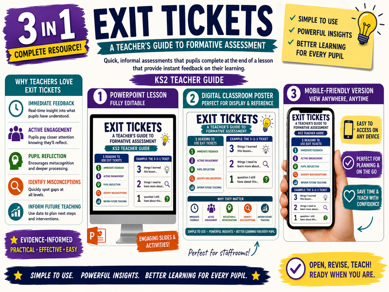 Exit Tickets Made Easy
