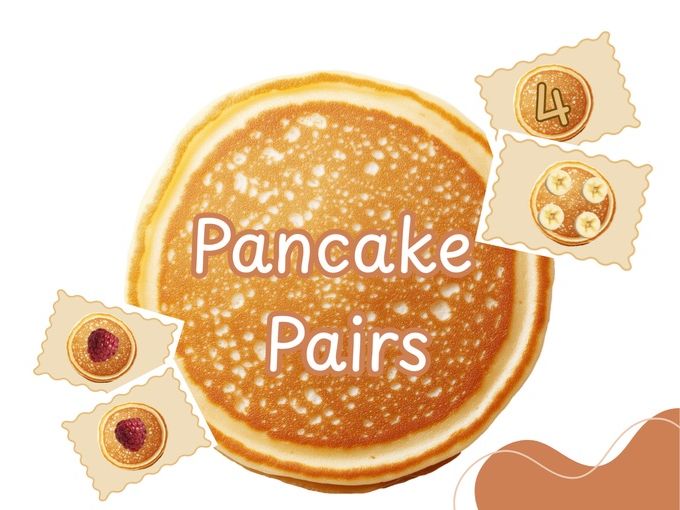 Pancake  Picture and Number Pairs