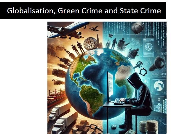A Level Sociology – Crime: GLOBALISATION, GREEN CRIME & STATE CRIME- booklet & teaching slides (AQA)