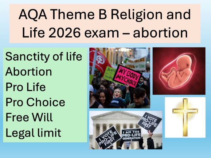 AQA Religious Studies Theme B - abortion