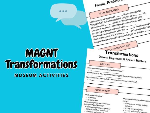 Museum of the Northern Territory Activities - Transformations