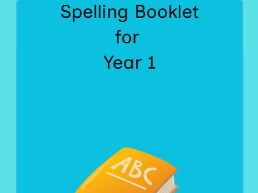 Year 1 Spelling Booklet