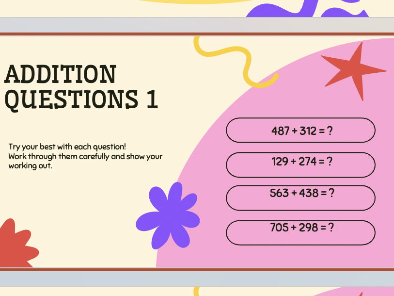 Upper KS2 Morning Starter Questions