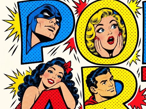 Pop Art Alphabet – Roy Lichtenstein Inspired Name Art Worksheet