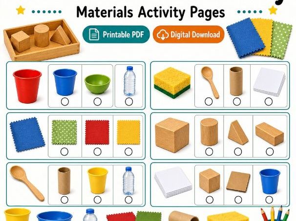 Materials Picture Tray