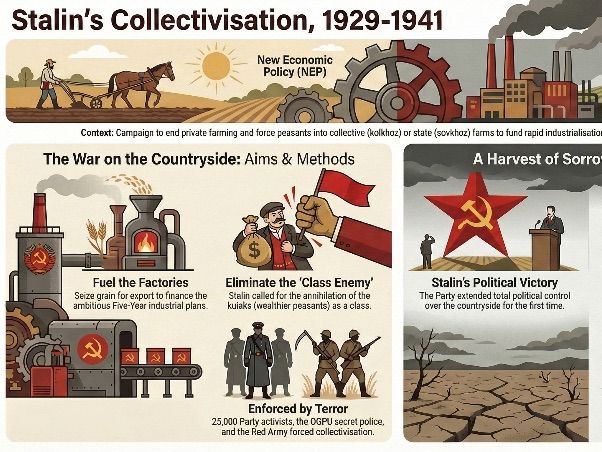 AQA A-Level 2N - Russia 1917-53: Part 4 - Economic & Social Developments