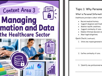 Content Area 3 Student Revision Book