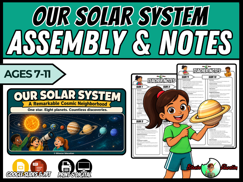 Our Solar System Assembly | Planets, Gravity & Space | KS2 Science