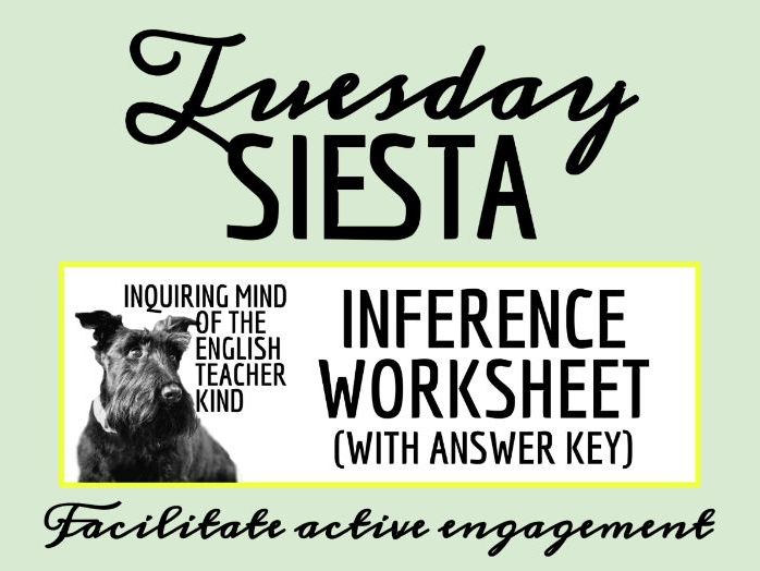 "Tuesday Siesta" by Gabriel Garcia Marquez Close Reading Analysis Worksheet