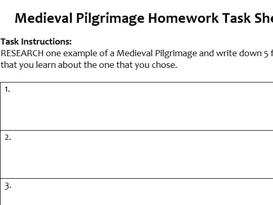 Homework for year 1 image