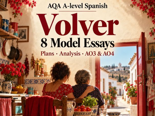 Volver Essay Model Answers - AQA Paper 2 Writing