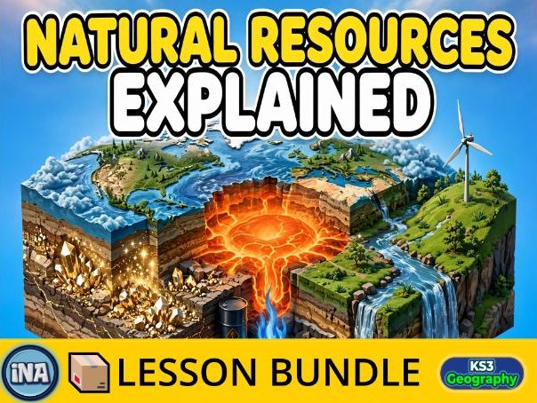 Natural Resources - Complete KS3 Geography Lesson Pack