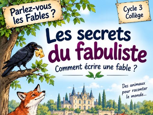 Ecrire une fable à la manière de La Fontaine