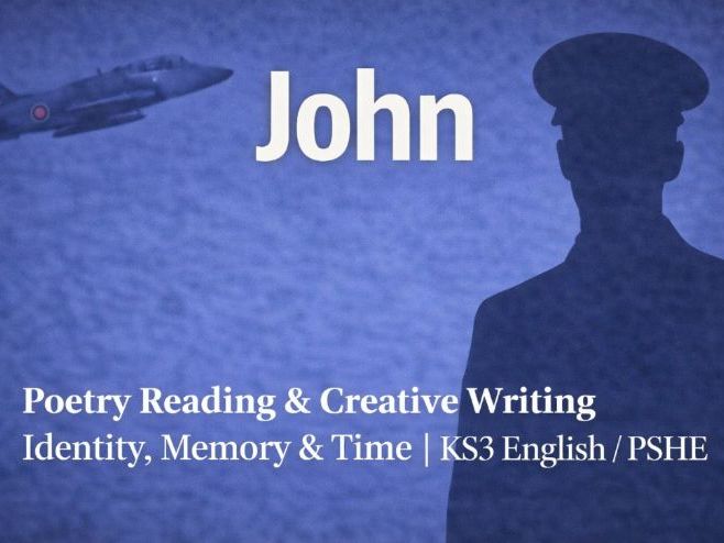 John – Poetry Reading & Creative Writing | Identity, Memory & Time | KS3 English / PSHE