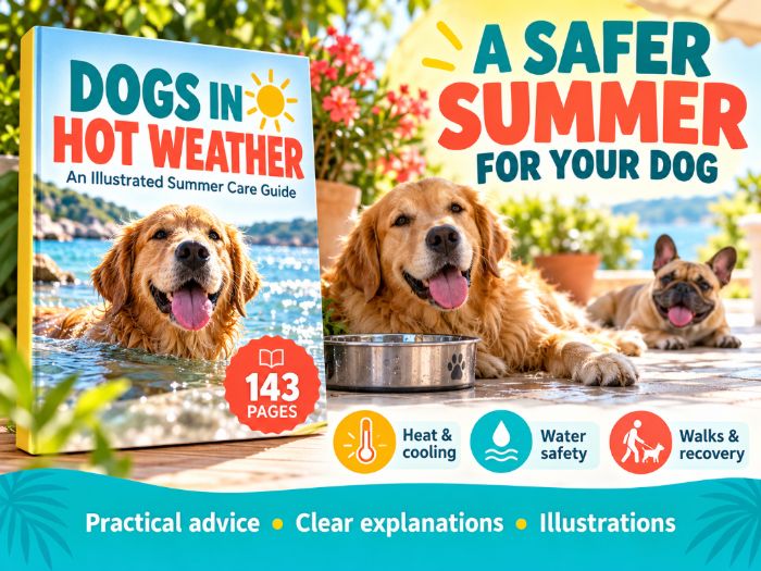 Dogs in Hot Weather An Illustrated Guide to Summer Health, Heat Safety and Everyday Care