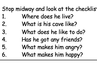 Year 2 - Puff the Magic Dragon unit - week 1 (with resources)