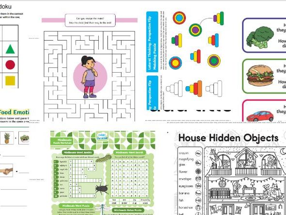 11+ Thinking Skills - Year 3, Into to VR/NVR concepts