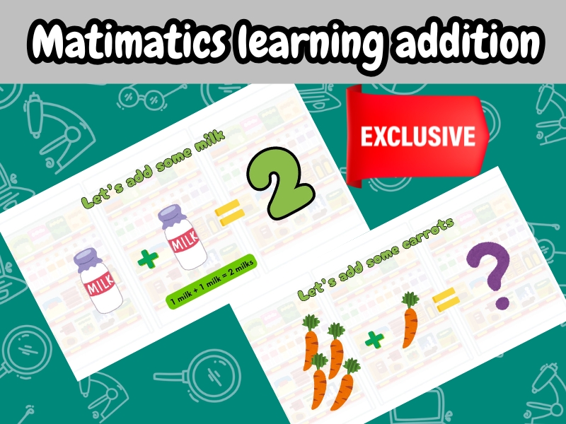 EXCLUSIVE! Early Matimatics Learning Addition: Hands-On Counting (1-10)