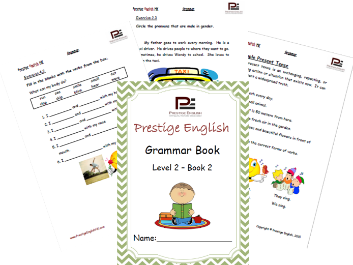 English Grammar Book – Level 2 – Book 2