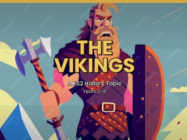 Vikings KS2 History Bundle | 7 Lessons | Includes Art
