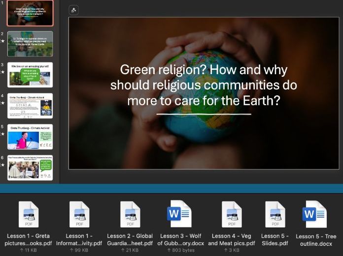 Green Religion Year 5/6 RE Topic - FULL UNIT